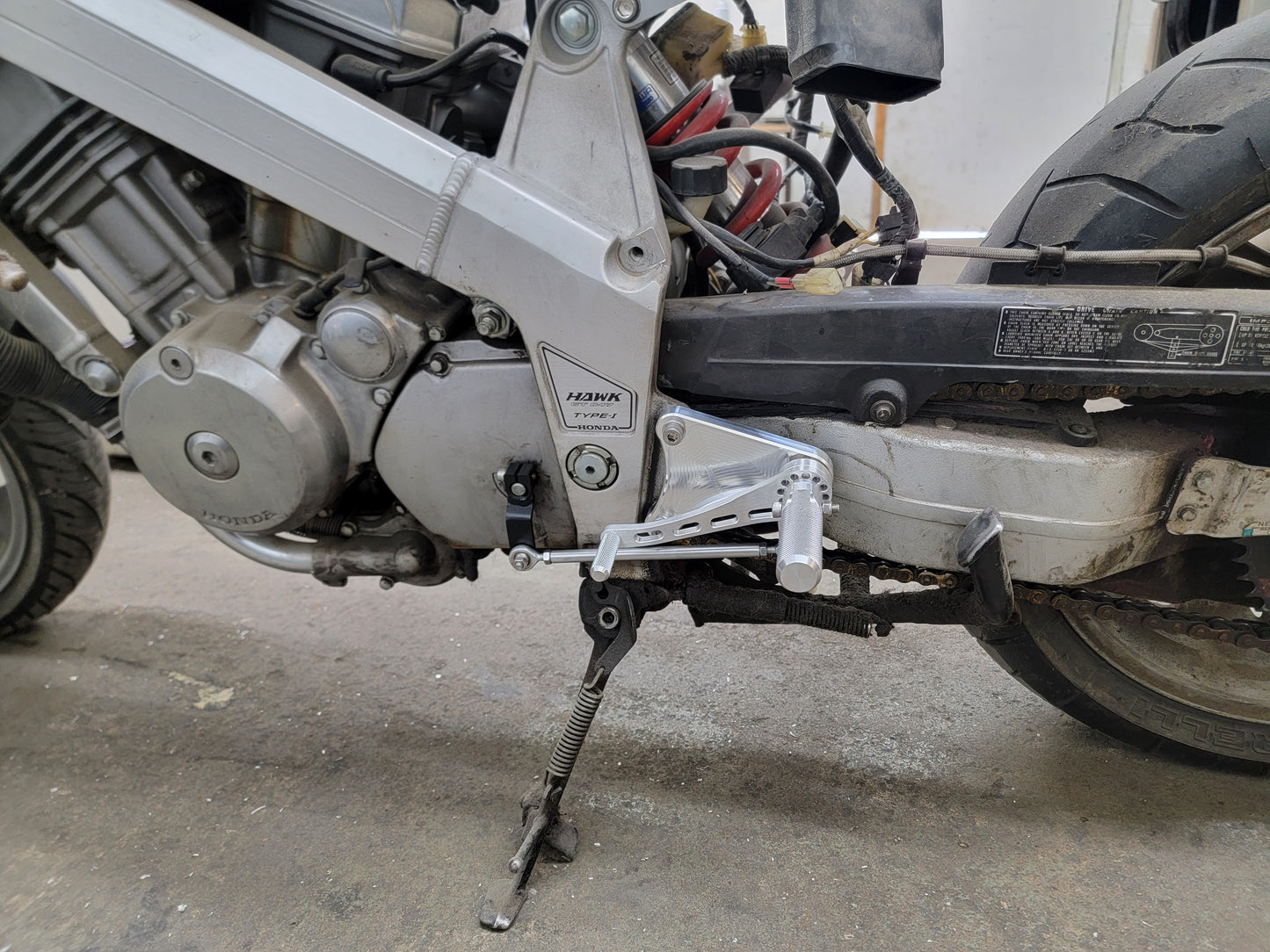 Honda Hawk GT NT650 Rear Sets