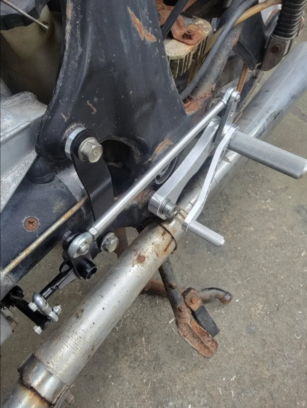 Honda GL500/GL650 Silverwing Rear Sets