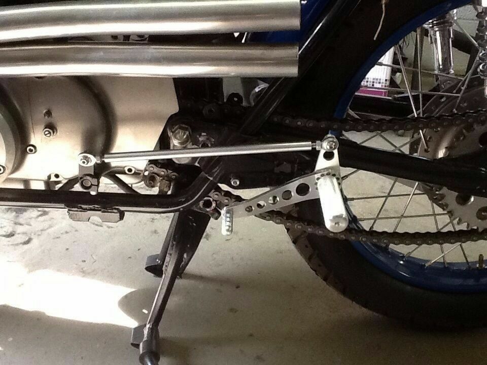 Honda CB350 Twin Rear Sets