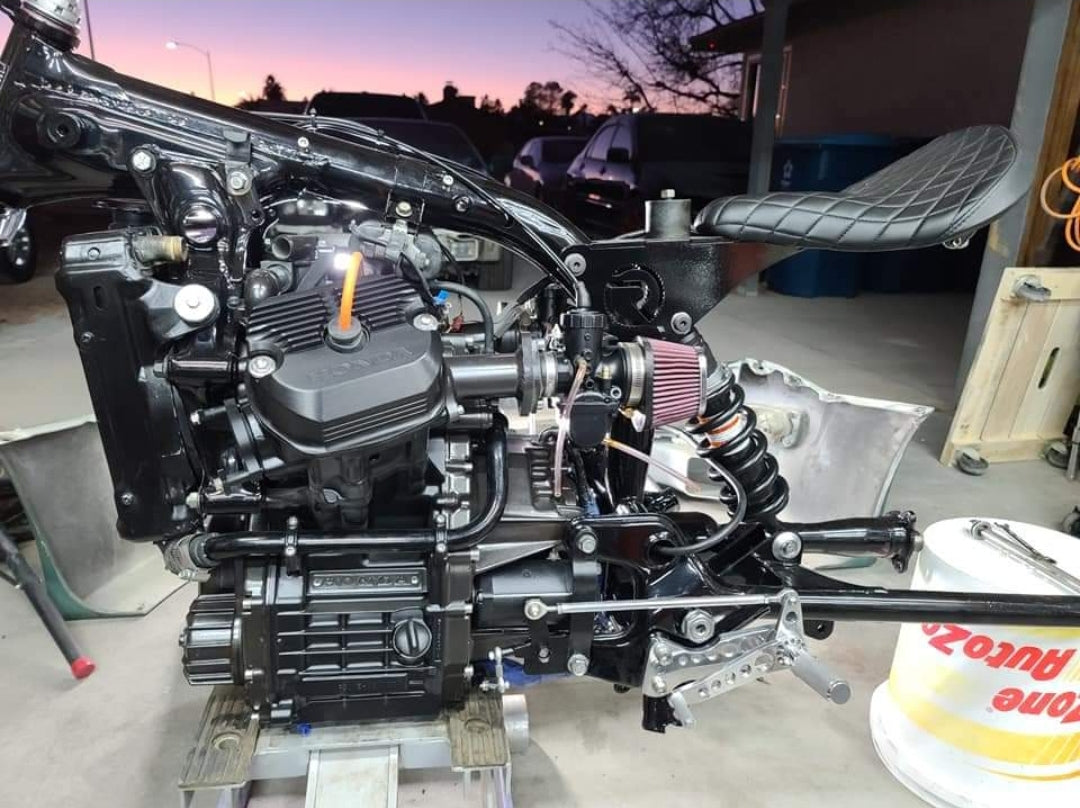 Honda CX500 Rear Sets