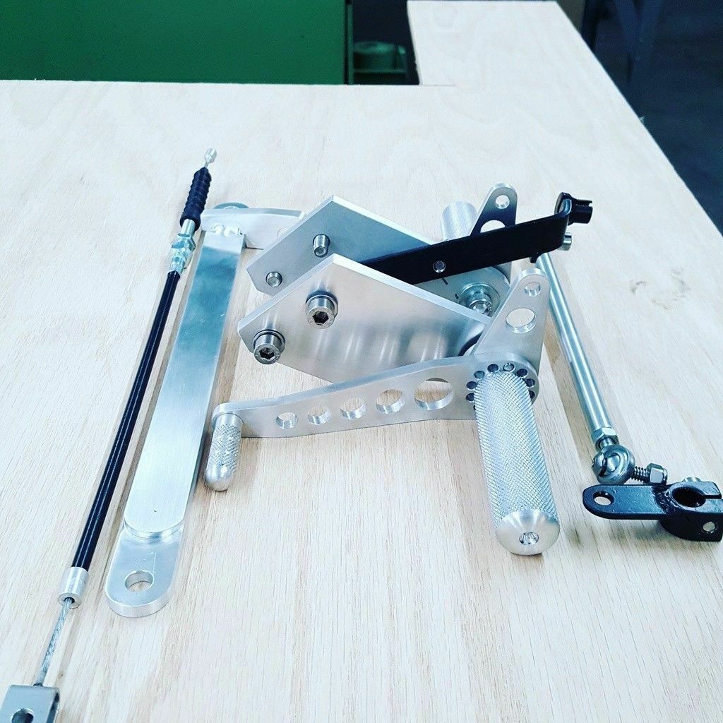 Yamaha DS7 R5 RD250 RD350 Rear Sets