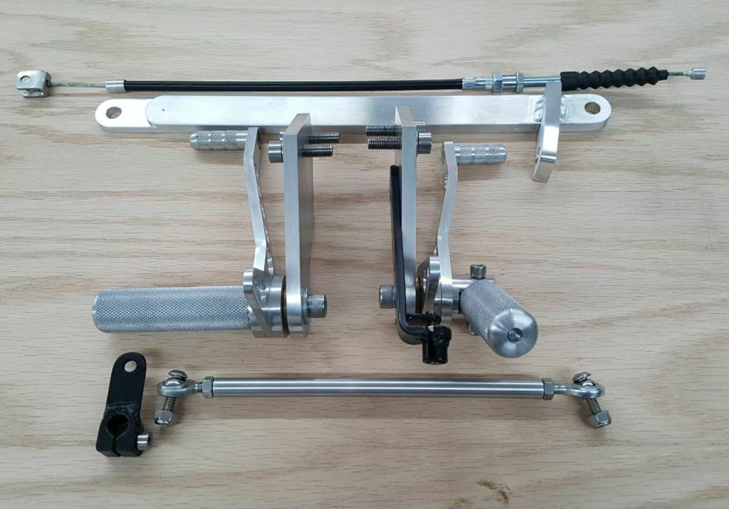 Yamaha DS7 R5 RD250 RD350 Rear Sets