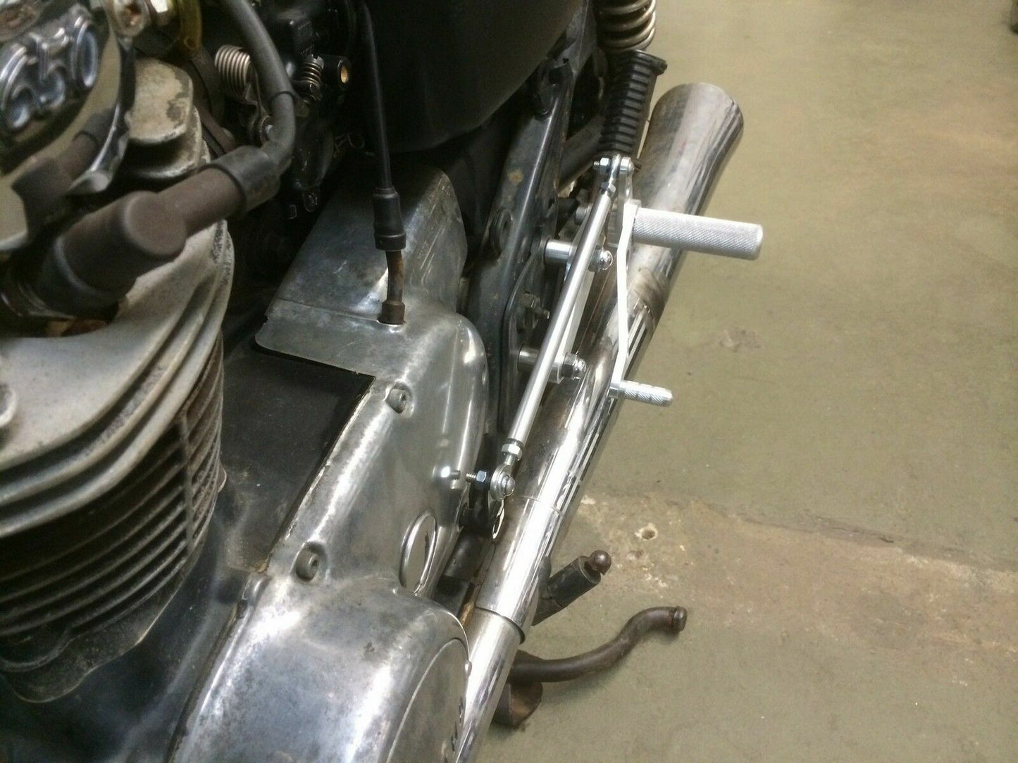 Yamaha XS650 Rear Sets