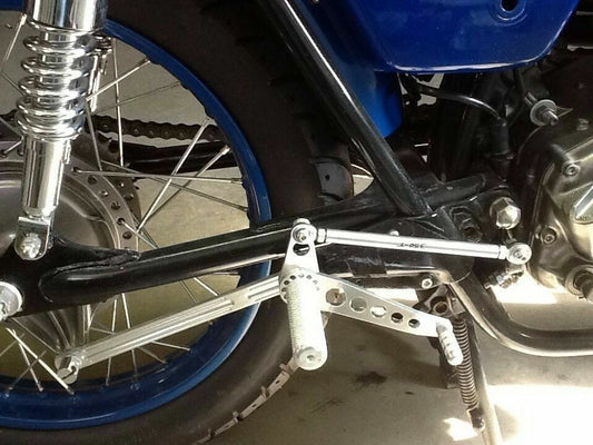 Cb350 Rear Loop Honda Rear Sets – Slipstream Cycle Works, LLC