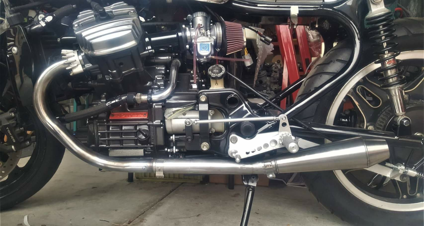 Honda CX500 Rear Sets