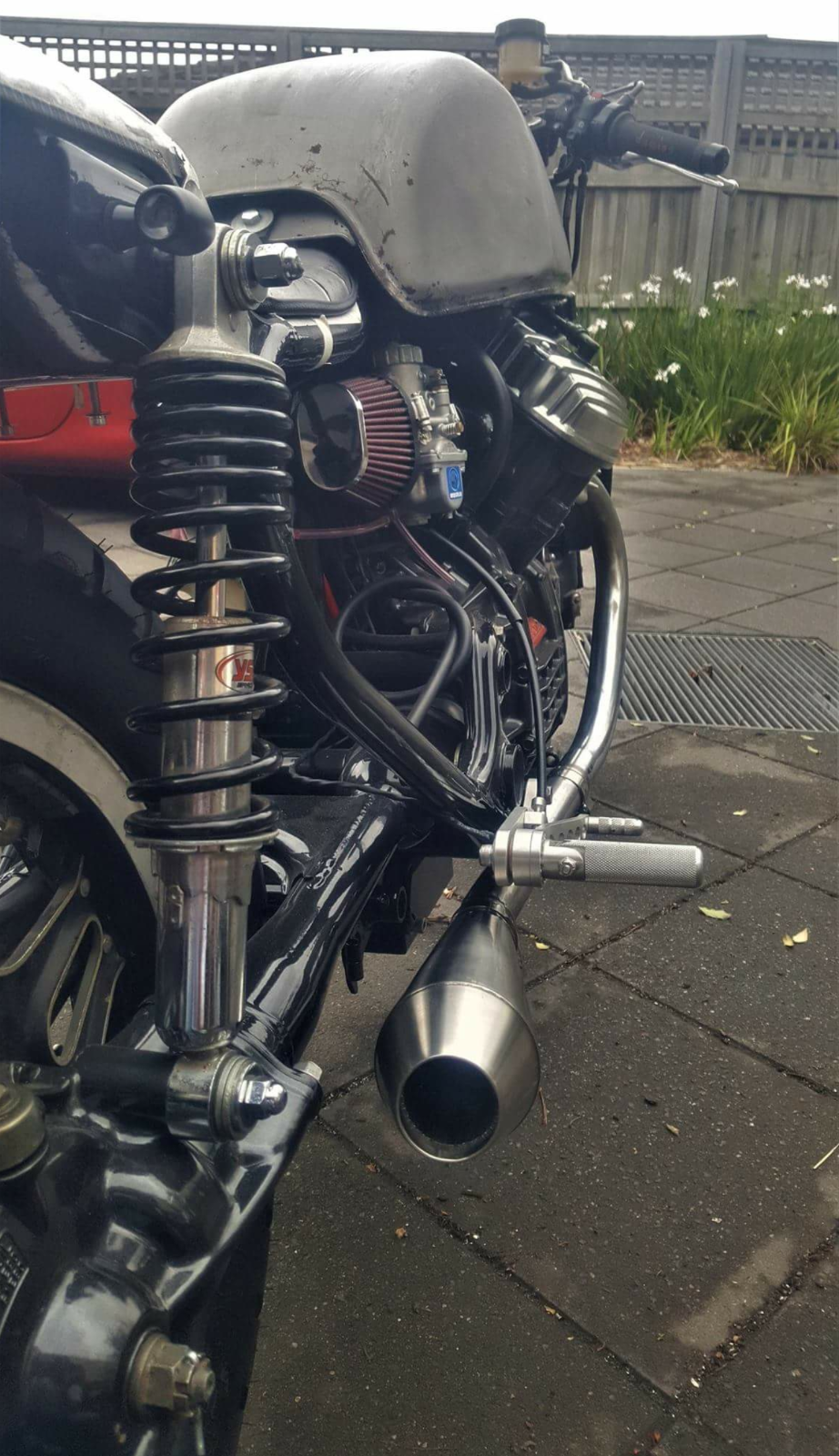 Honda CX500 Rear Sets – Slipstream Cycle Works, LLC