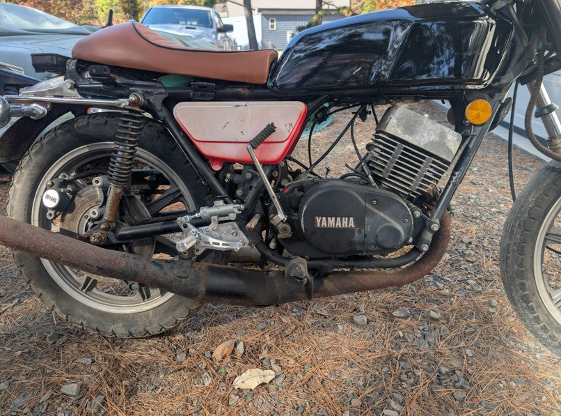 1976-1978 Yamaha RD400 Rear Sets – Slipstream Cycle Works, LLC