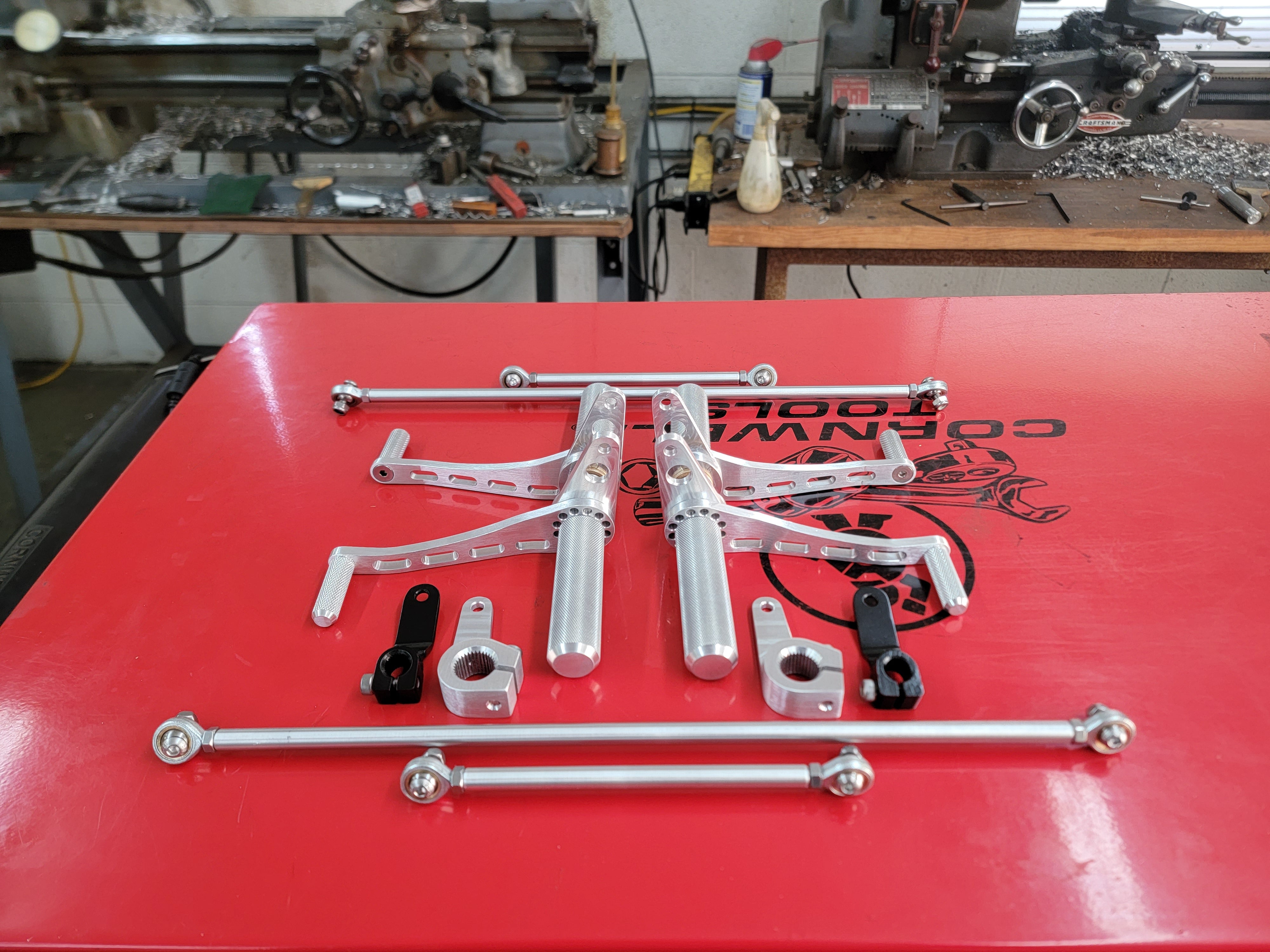 Yamaha Virago 1st Gen XV750 XV920 Rear Sets – Slipstream Cycle Works, LLC